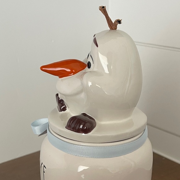 Rae Dunn I LIKE WARM HUGS Olaf Canister Disney Frozen - Picture 4 of 8